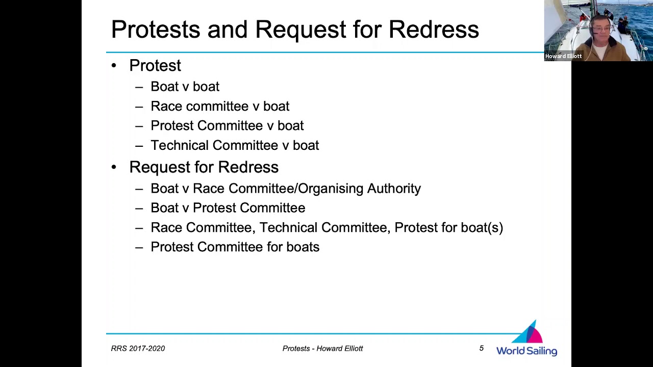 Rules Webinar - Protests