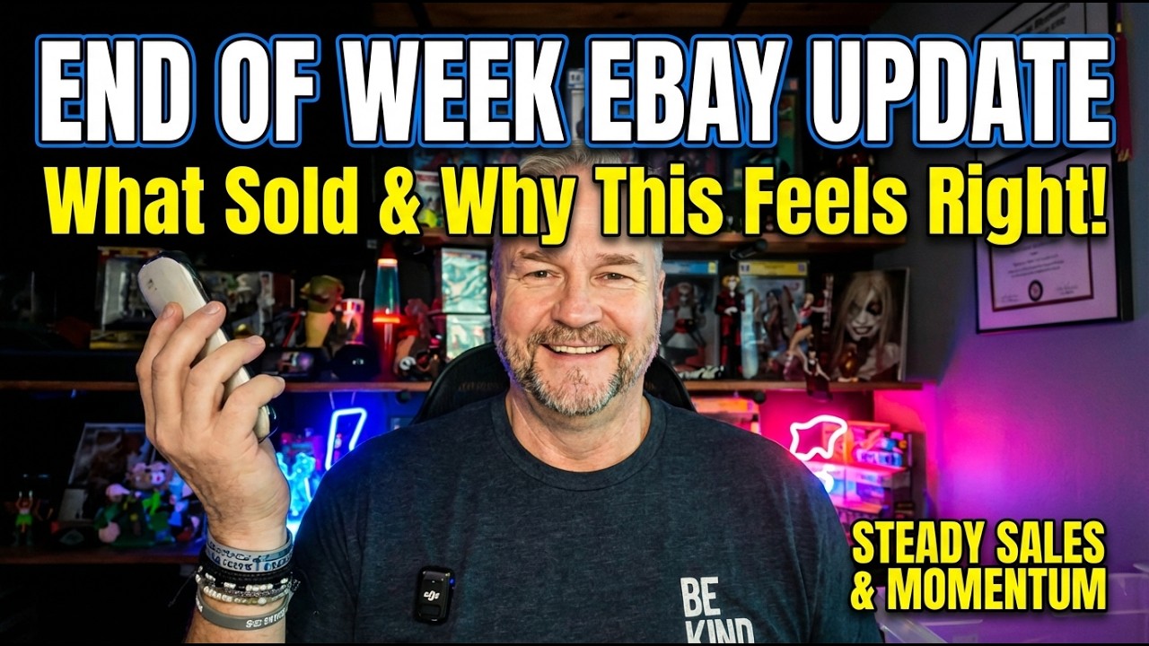 End of Week eBay Update | What Sold & Why This Feels Right!