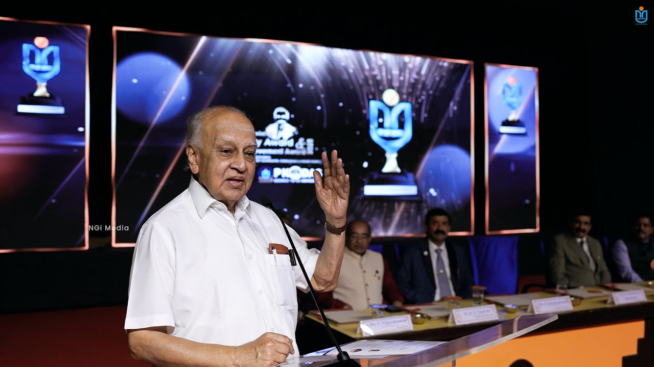 Dr. B. K. Krishnaraj Vanavarayar &ndash; Full Speech | Shri P.K. Das Memorial Awards 2025 | NGI