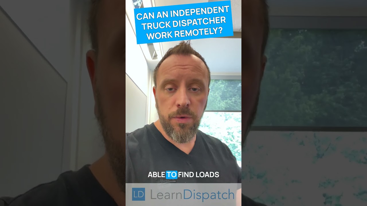 #shorts - Can an independent truck dispatcher work remotely?