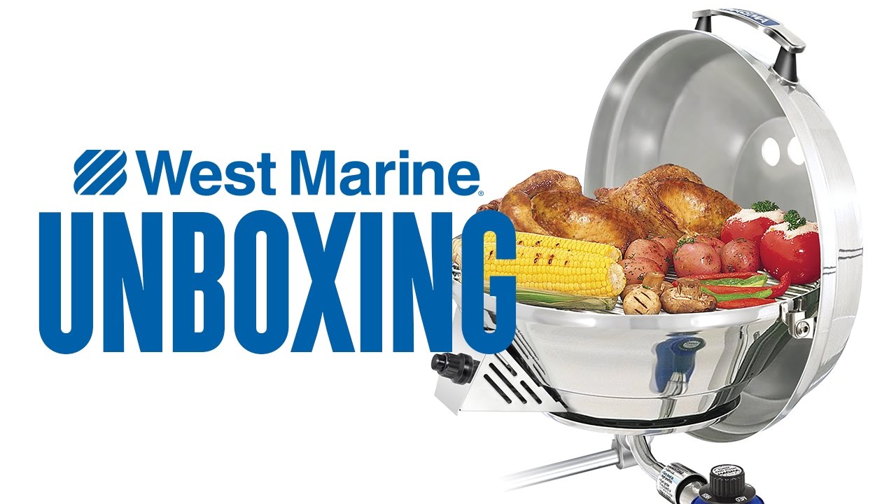 Magma Marine Kettle 3 Stove & Gas Grill Unboxing - West Marine Unboxing