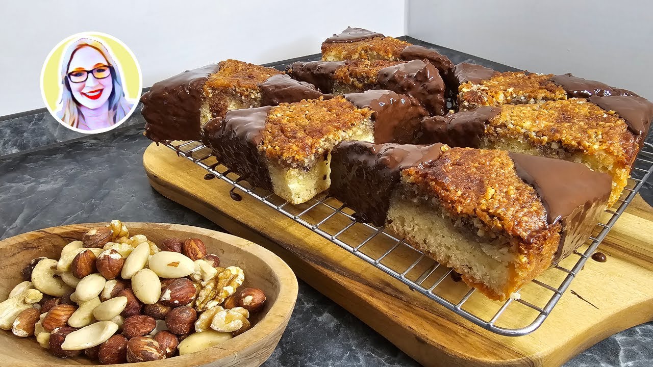 MEINE SAFTIGSTEN NUSSECKEN! 😍👌🏻 Himmlisches Gebäck mit Hefewasser ganz einfach backen 😍