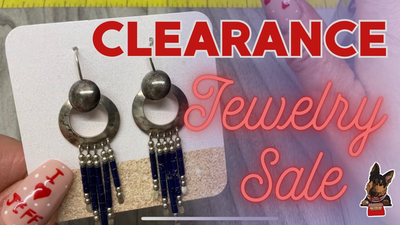 CLEARANCE JEWELRY SALE-￼ STERLING, SILVER AND COSTUME-VINTAGE TO MODERN