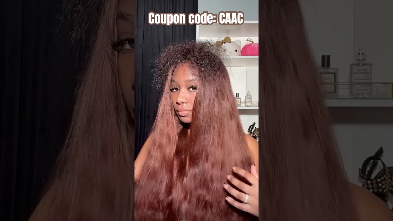 How To Blend Leave Out🤎Middle Part Quick Weave | Chocolate Brown Hair Review Ft.#ulahair