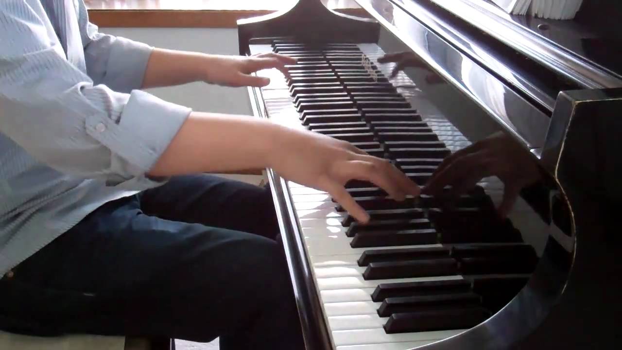 Space Harrier - Main Theme (piano)