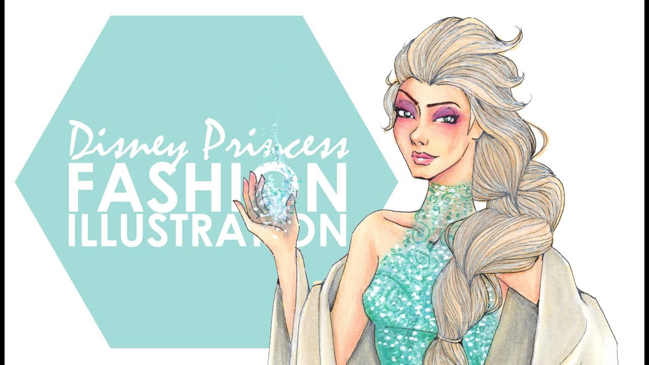 Fashion Illustration - Elsa