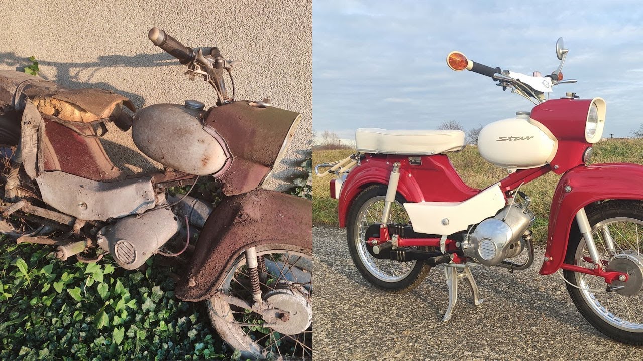 Simson Star  SR4-2 1965 renov&aacute;cia