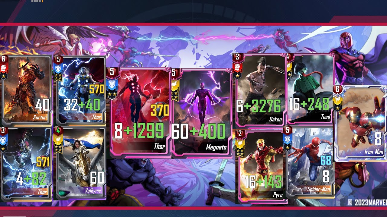Brotherhood Vs Asgardians / Marvel Duel