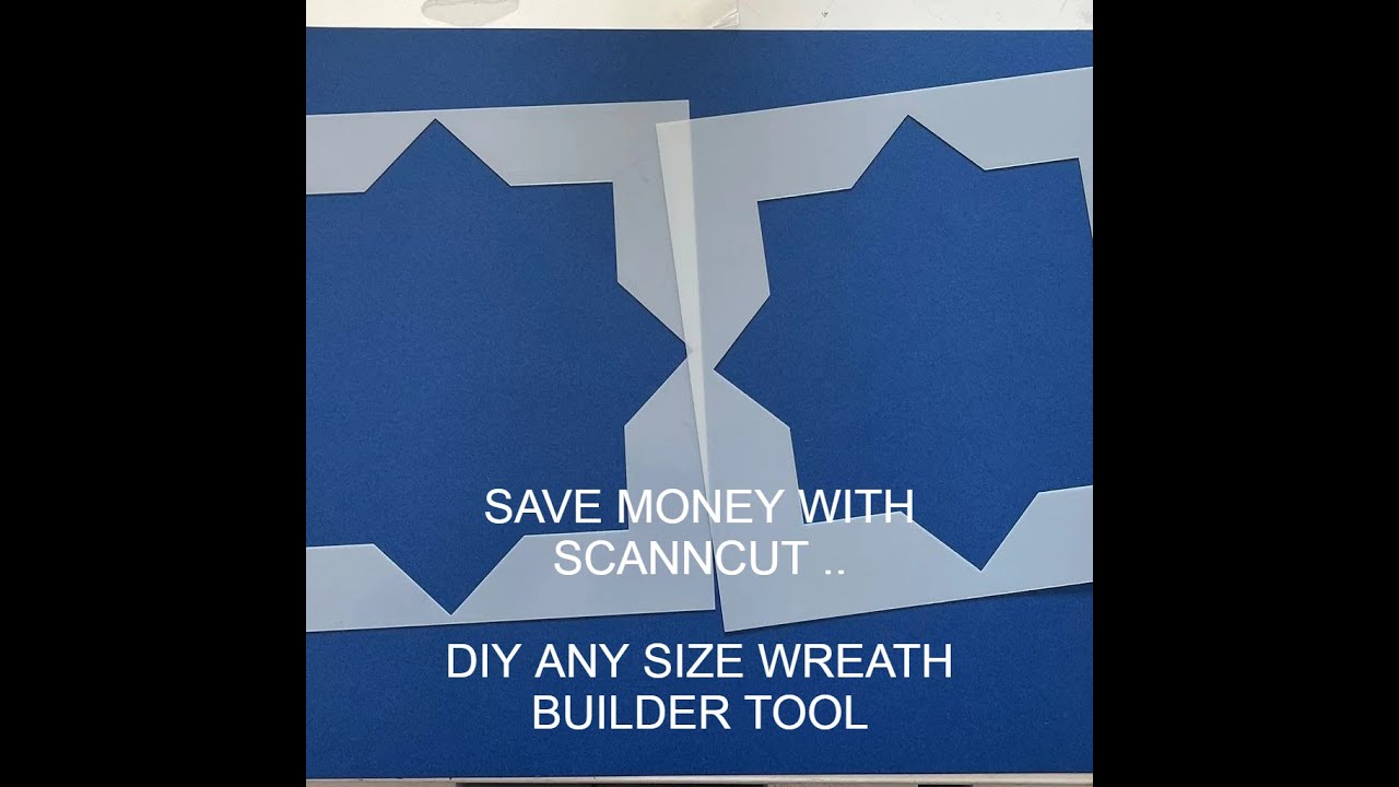 SAVE MONEY WITH SCANNCUT - DIY WREATH BUILDER TOOL (SCANNCUT TV LIVE)