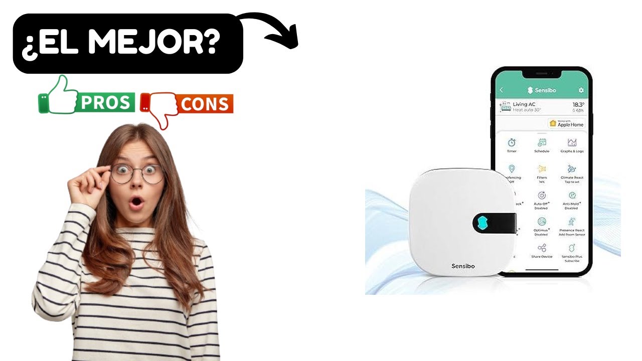 Mejor Sensibo Air - Controlador Inteligente para Aire Acondicionado inalámbrico