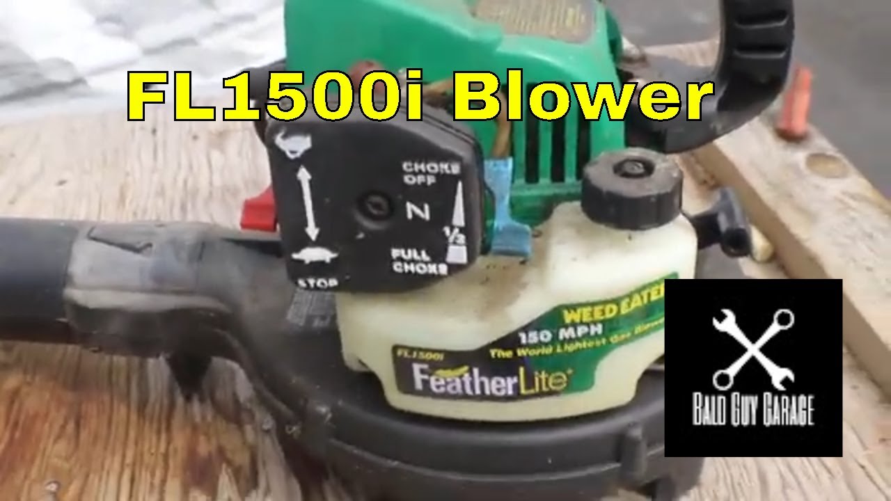 Weed Eater Featherlight FL1500i Leaf Blower / Can We Save It or Is It Junk