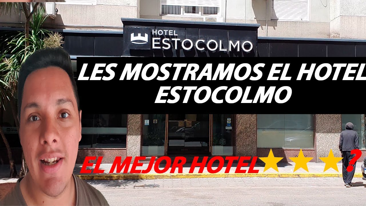 Sera el mejor hotel ★★★? ( Les mostramos el Hotel Estocolmo de Mar del Plata) - VLOG 02