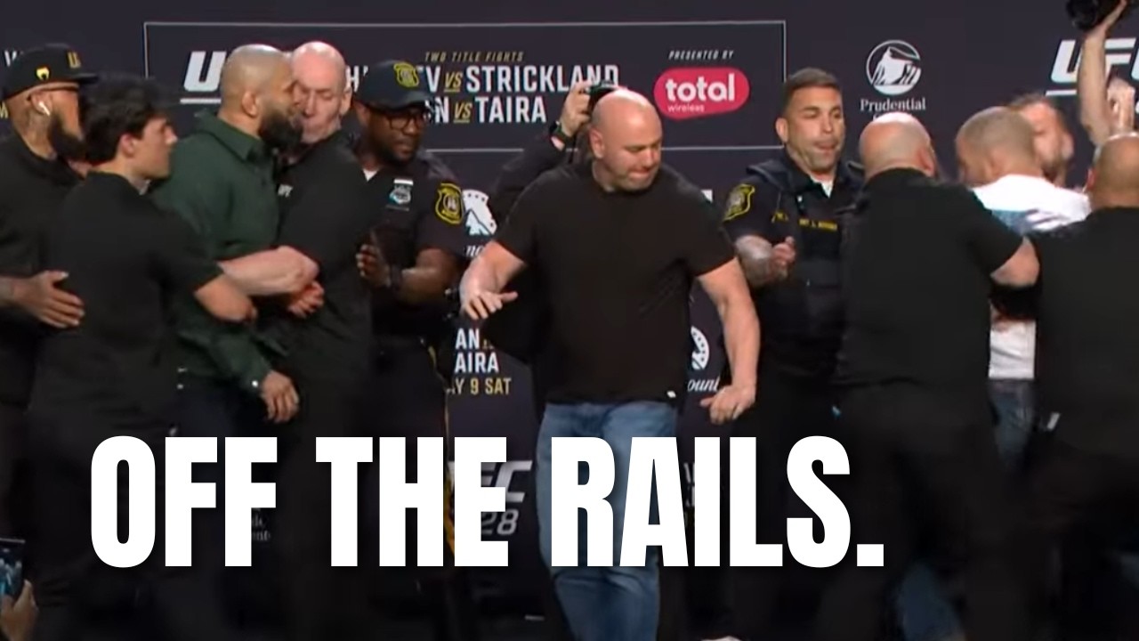 One Of The Best Ever! Khamzat vs Strickland Press Conference | Quick Reaction