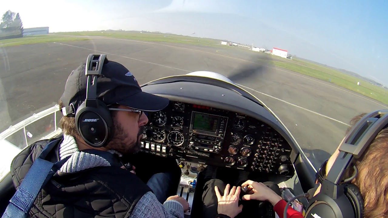 Premier Vol d'initiation à l'ATCF de Toussus Le Noble