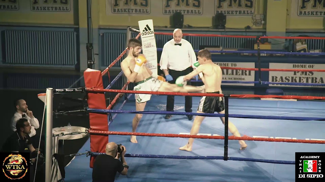 Sandro Piseddu vs Davide Vivenzi , k1 style , kg. 63.00