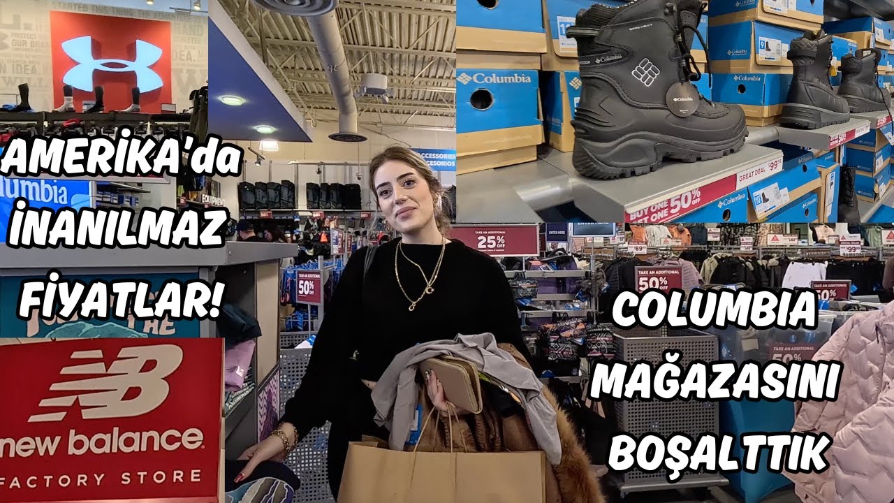 Türkler Amerika'da Columbia Mağazasını Boşalttı! 🛍️ 1/4 Fiyatına İnanılmaz Alışveriş! Çok ucuz!