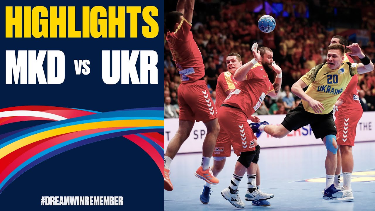 North Macedonia vs. Ukraine Highlights | Day 2 | Men's EHF EURO 2020