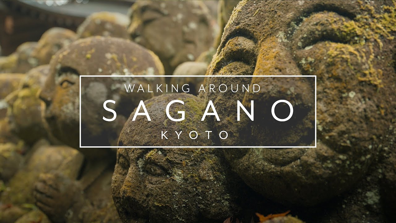 Walking around Sagano in Kyoto : Adashino Nenbutsu-ji & Otagi Nenbutsu-ji  | Japan Walk 4K
