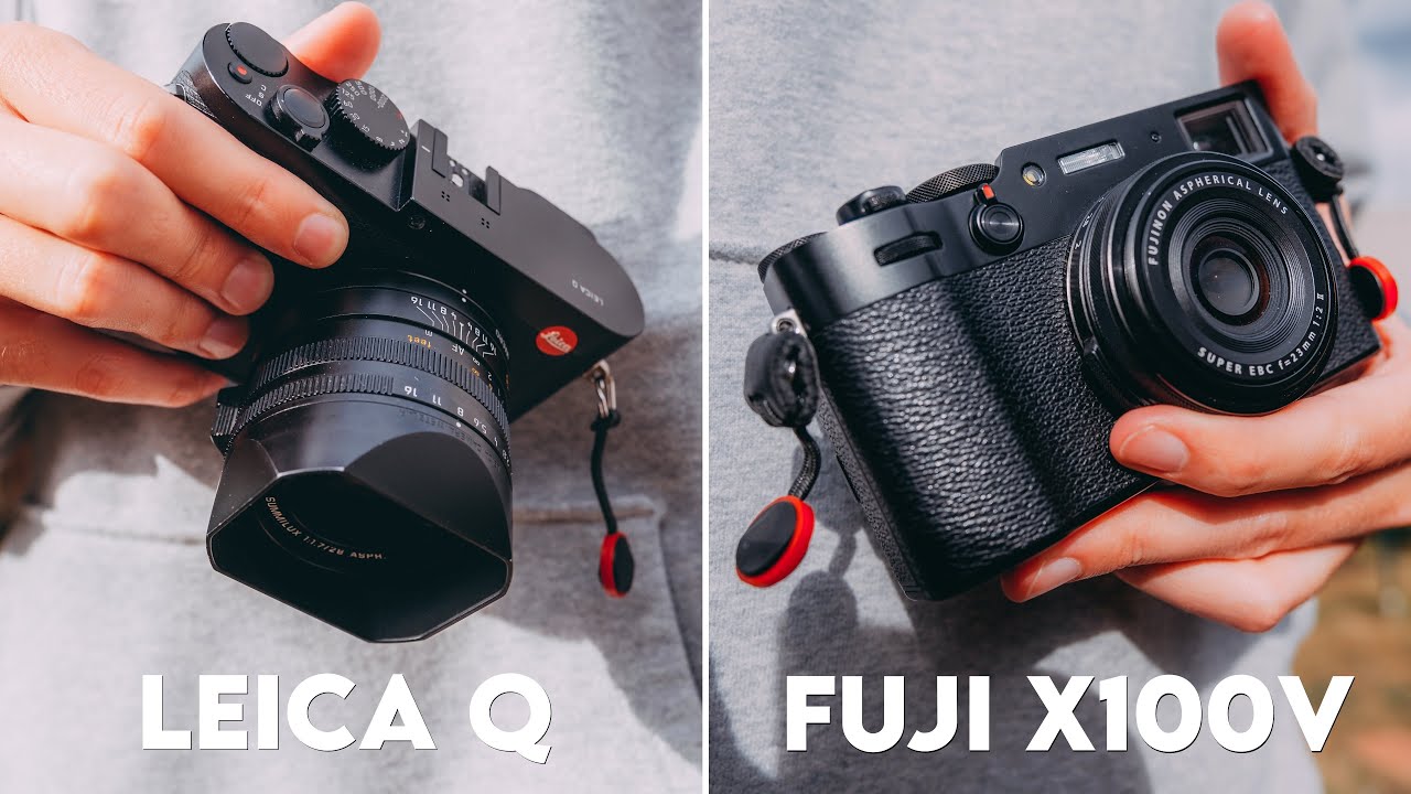FUJIFILM X100V против LEICA Q — полное сравнение