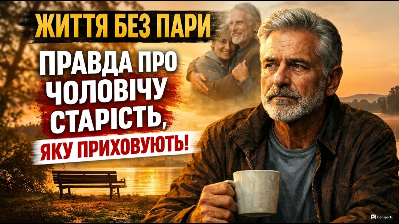 Життя без пари: правда про чоловічу старість, яку приховують