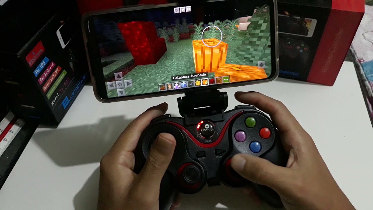 Tutorial para jugar minecraft con mando shooting plus v3