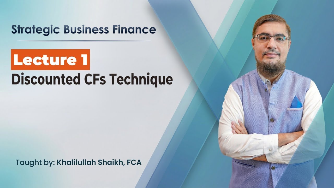 Lec 01 | CFAP 04 | Strategic Business Finance (SBF) | CFAP NEXUS | Sir Khalilullah Shaikh