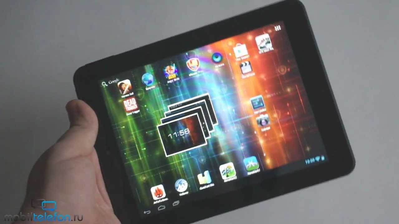 Обзор Prestigio MultiPad 8.0 Pro Duo (review): конструкция, ПО, игры