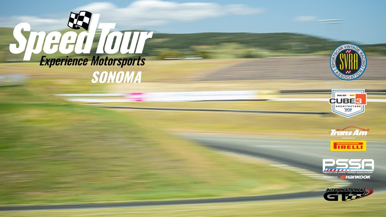 LIVE Sonoma SpeedTour — Twelve Turns, Infinite Thrills | 2025 Vintage & Trans Am Action