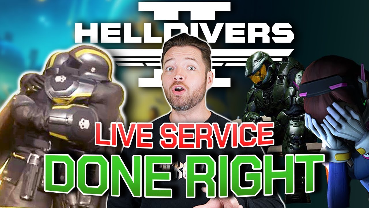 HELLDIVERS 2 is an amazing live service WHEN it WANTS to be