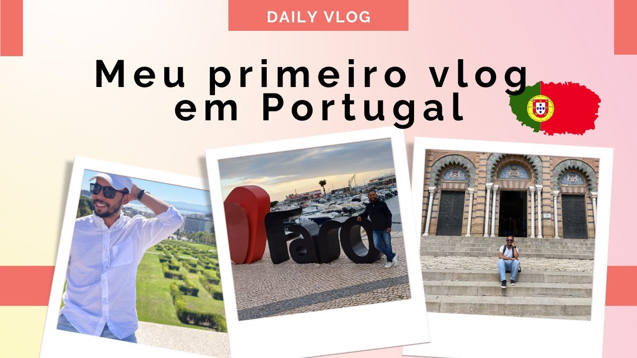 Meu Primeiro Vlog ! ☀️  Uma Rotina Real e Sem Filtros em Portugal 🇵🇹