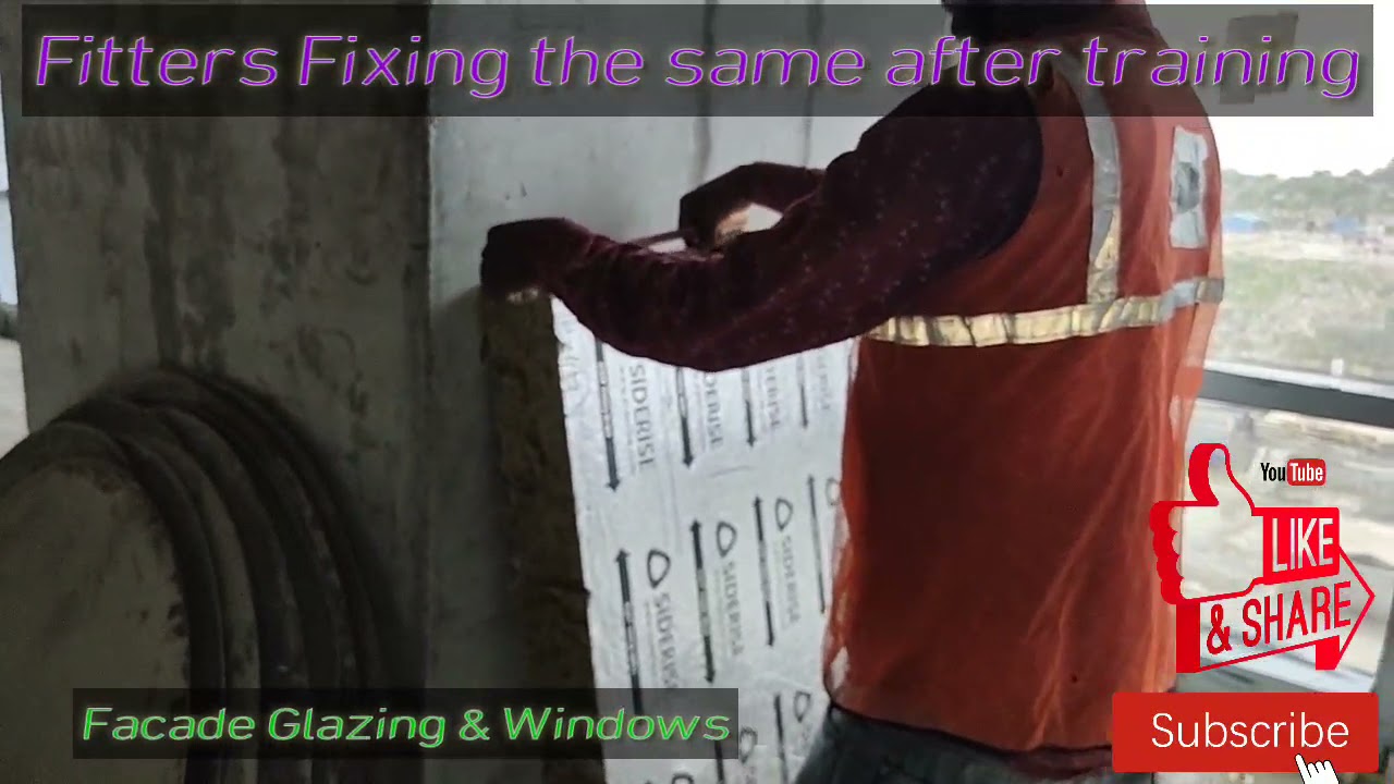 Siderise smoke seal installation {Full Demo} स्मोक सील कैसे लगाए।।