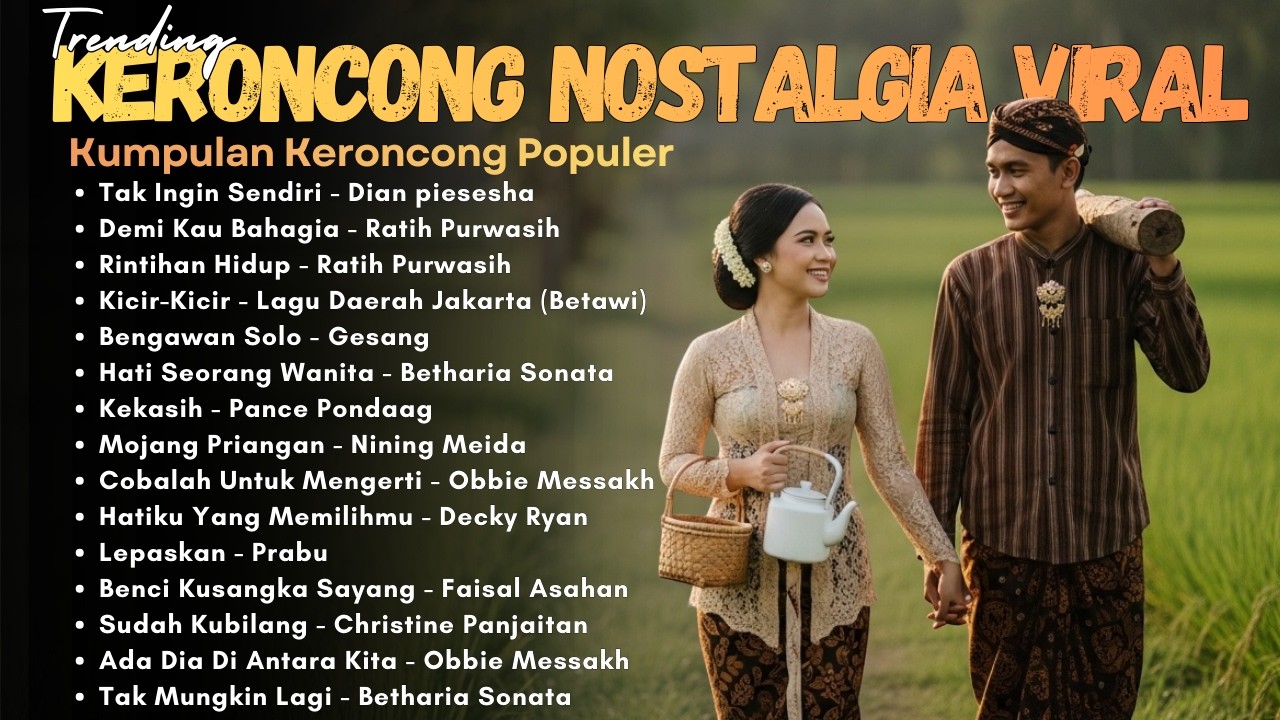 Tembang Lawas 80an 90an Paling Enak Didengar🎶Keroncong Full Album 2026 🎶Lagu Kenangan Sepanjang Masa
