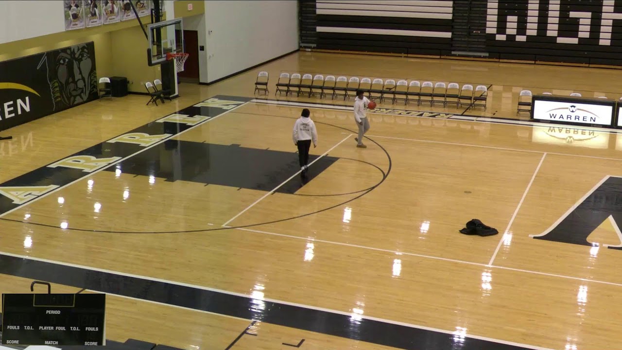 Warren Harding High  vs Howland High School Boys' Varsity Basketball