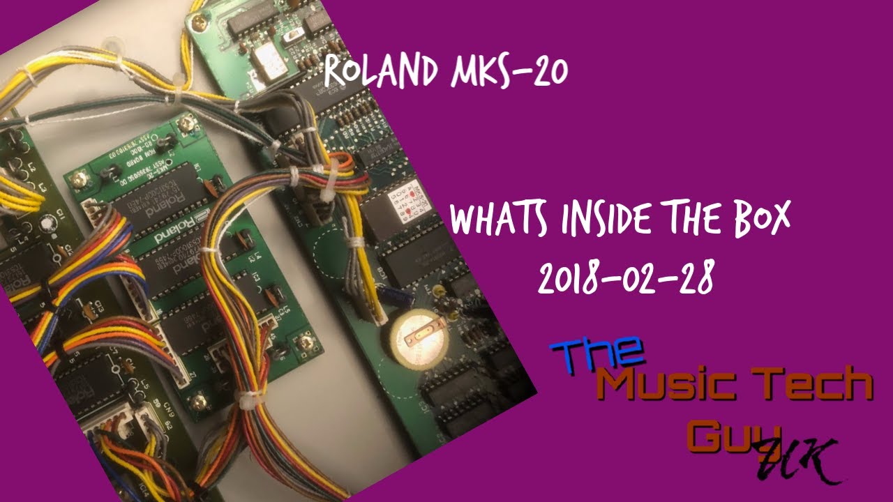 Roland MKS-20 - Whats inside the box