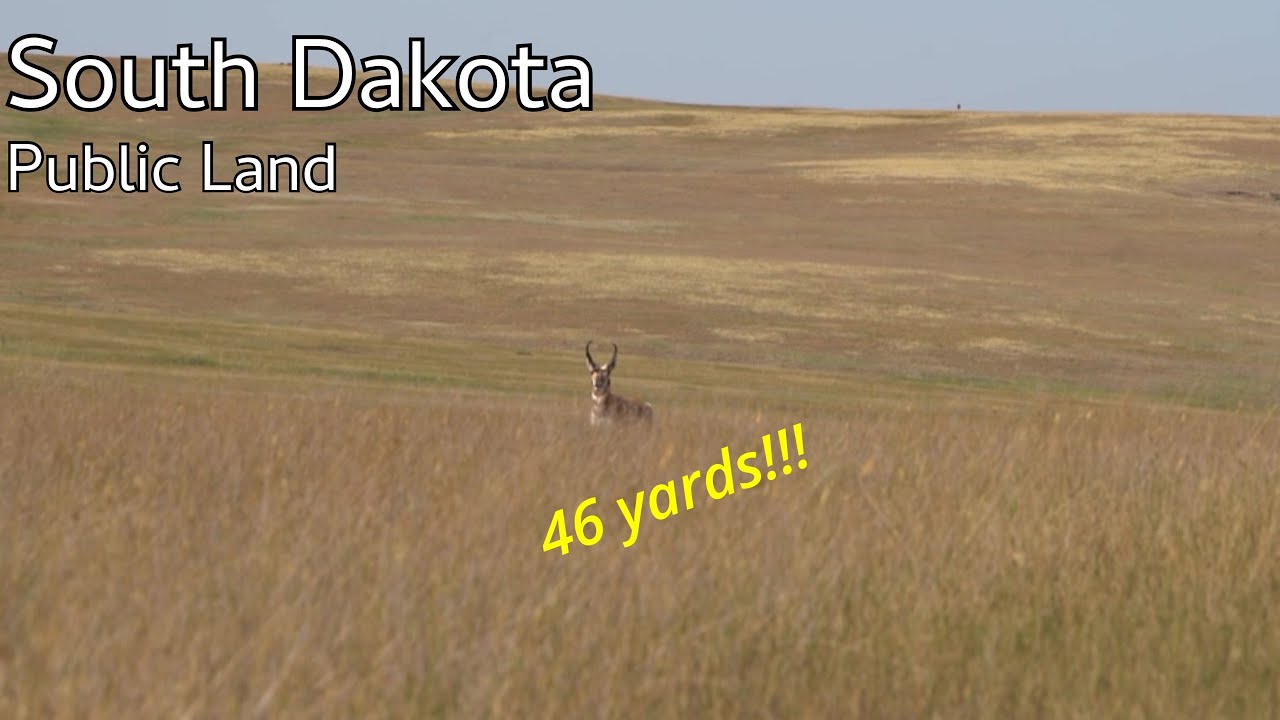Antelope Archery HUNT in South Dakota Self Filmed!