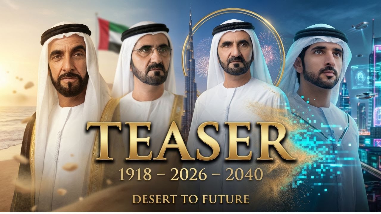 Desert to Future: Dubai's SHOCKING Rise 1918-2040 TEASER (Full Documentary Coming)
