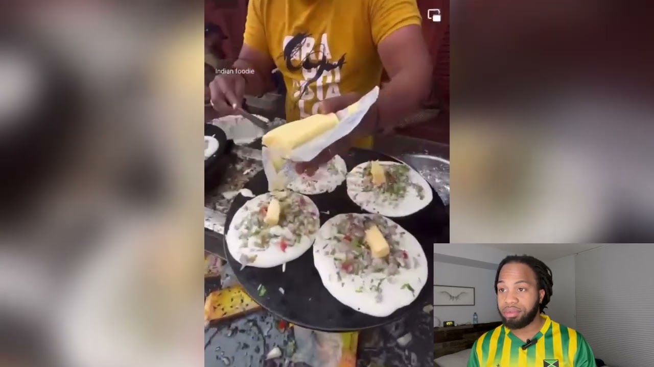 Слепая реакция на индийскую уличную еду!! ВАУ, КТО-НИБУДЬ, ВЫЗОВИТЕ САНИТАРНОГО ИНСПЕКТОРА!