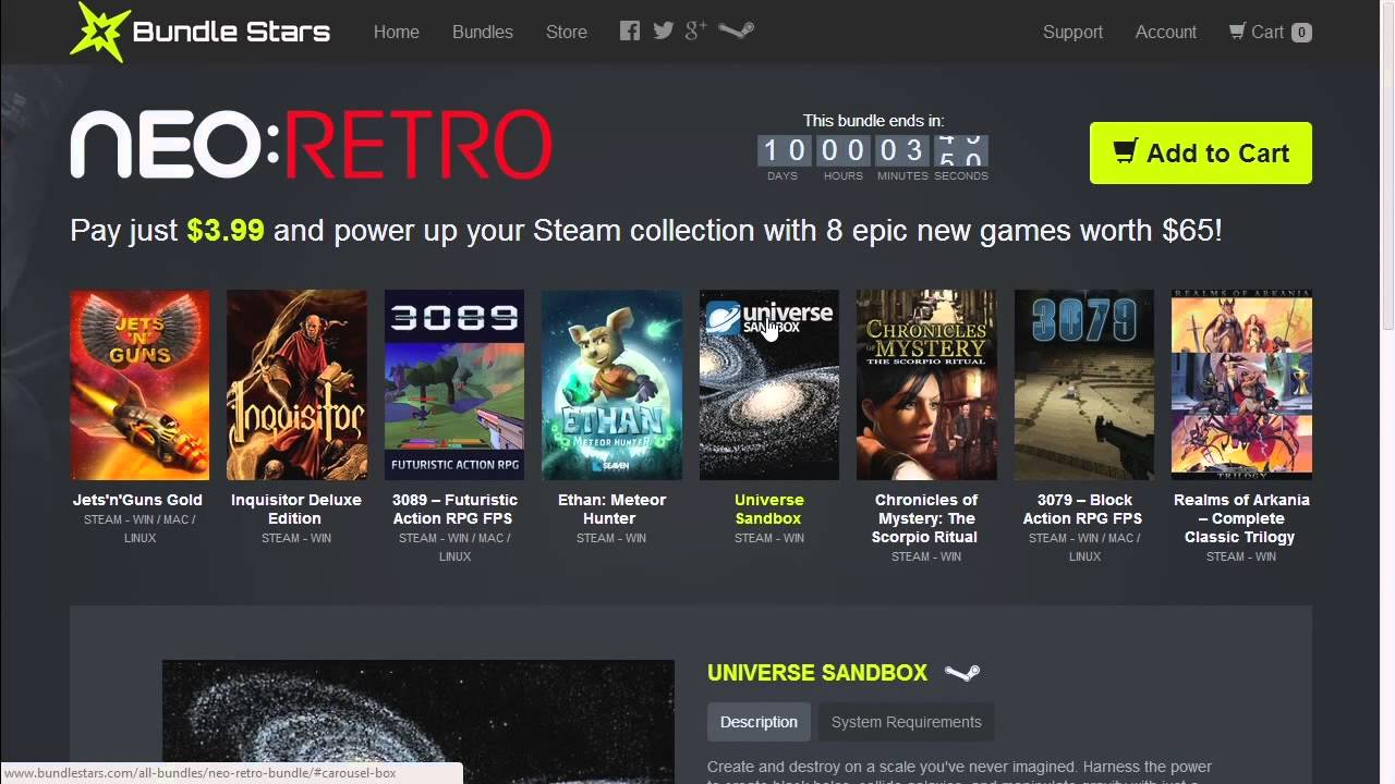 List of Game Bundle Sites