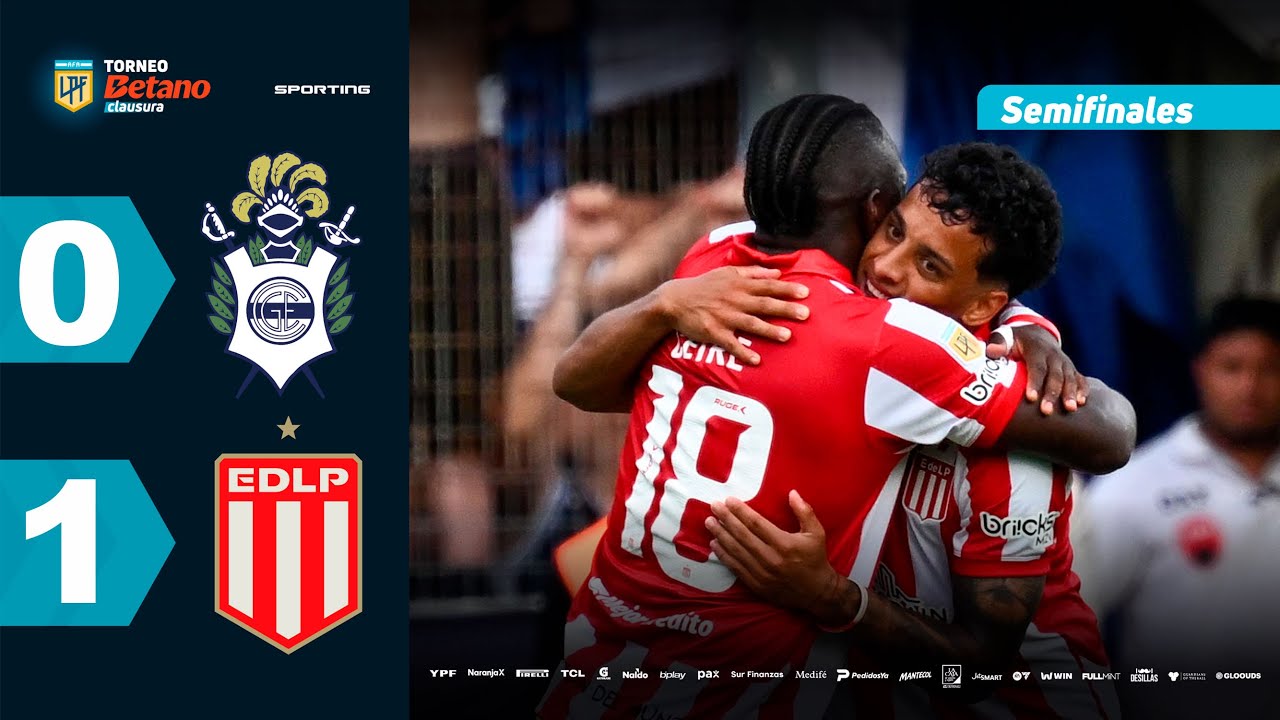 GIMNASIA 0 - 1 ESTUDIANTES | Resumen del partido | #TorneoBetano Clausura 2025