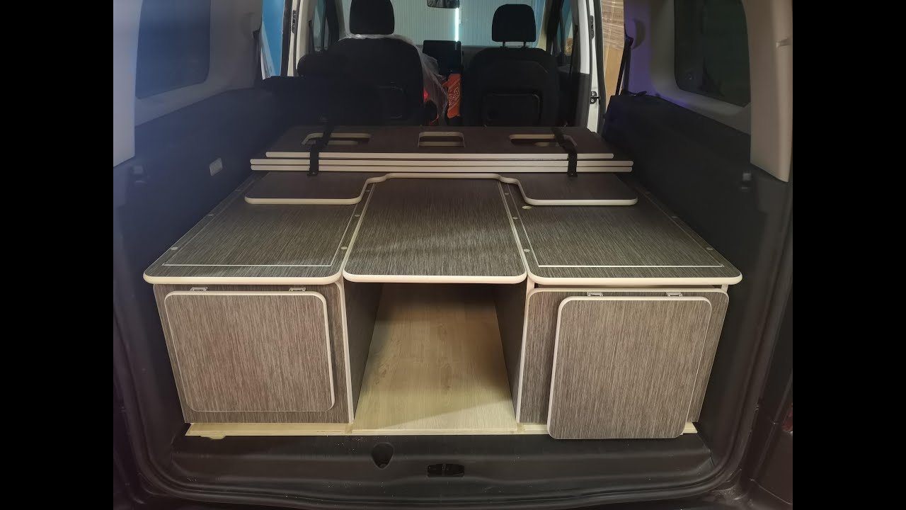 Как сделать мебель KIT CAMPER🚐 Citroen Berlingo? (МЕБЕЛЬНЫЙ АВТОМОБИЛЬ)