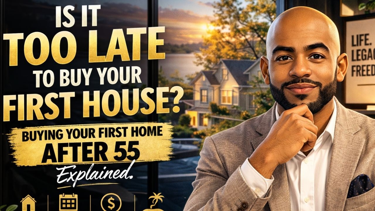 Is It TOO LATE to Buy Your First House? Buying Your First Home After 55 Explained