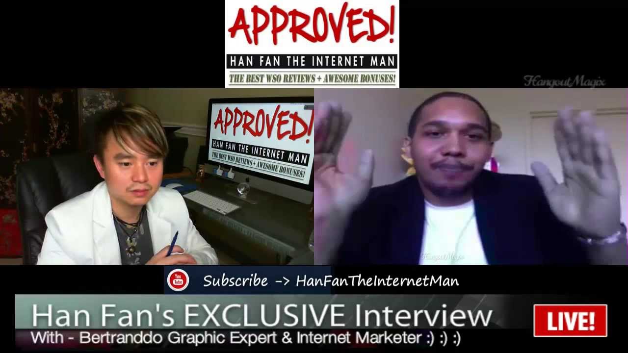 Instant Social Presence Tube Edition 2 - Han Fan's EXCLUSIVE Interview With Bertranddo