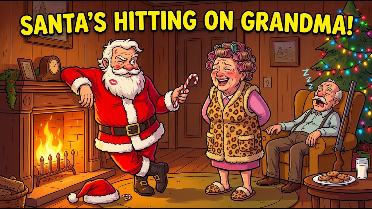 Santa’s hitting on grandma - Funny Christmas Song 🎅👵