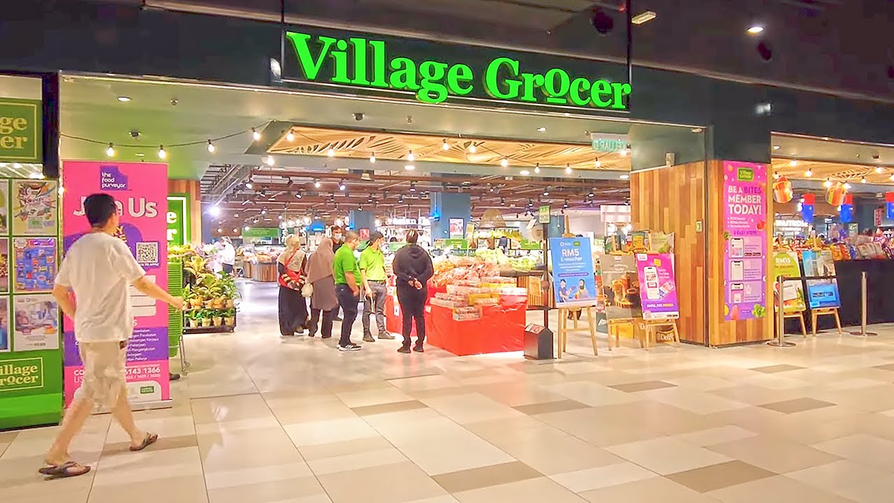 МЕГА ОБЗОР магазина продуктов в Малайзии Village Grocer