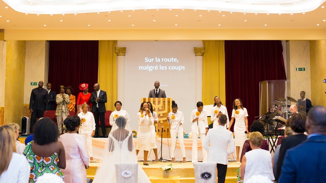 Walk in Love au Mariage de Cospiel & Emeraude (Marche dans l'amour de Gwen Dressaire ft Dena Mwana)