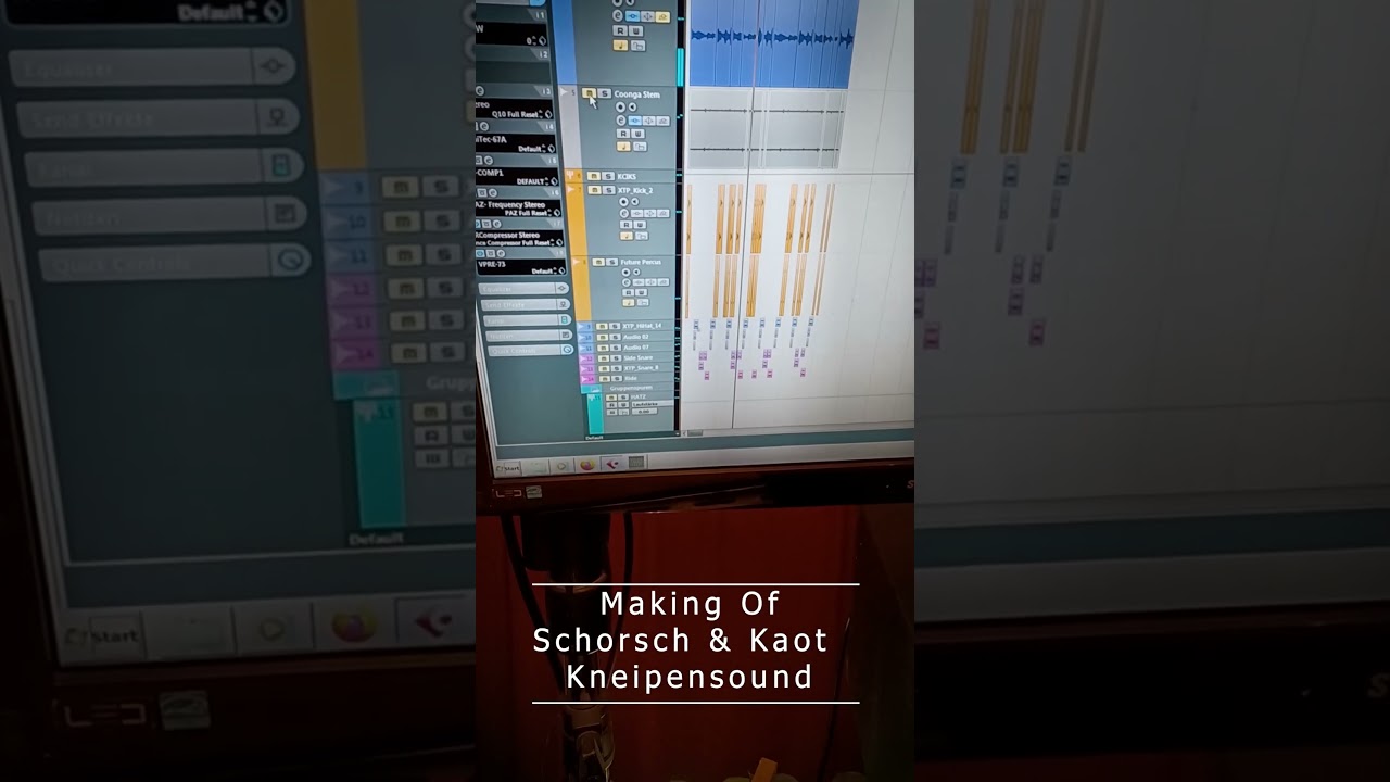 Kaot zeigt einen fr&uuml;hen Produktionsstand von Kneipensound