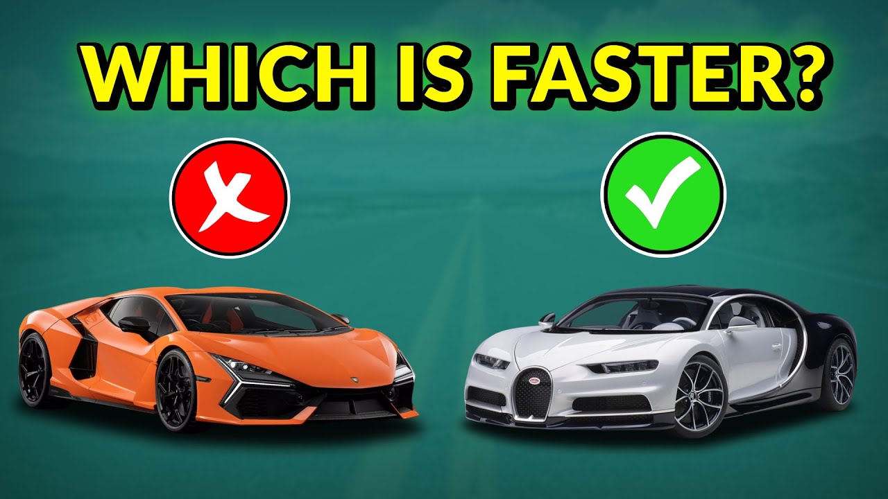 Guess The Fastest Car Challenge | Test Your Car Knowledge Now!