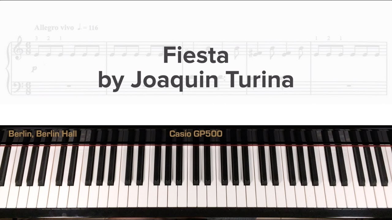 Fiesta (op.52, no.7) by J. Turina