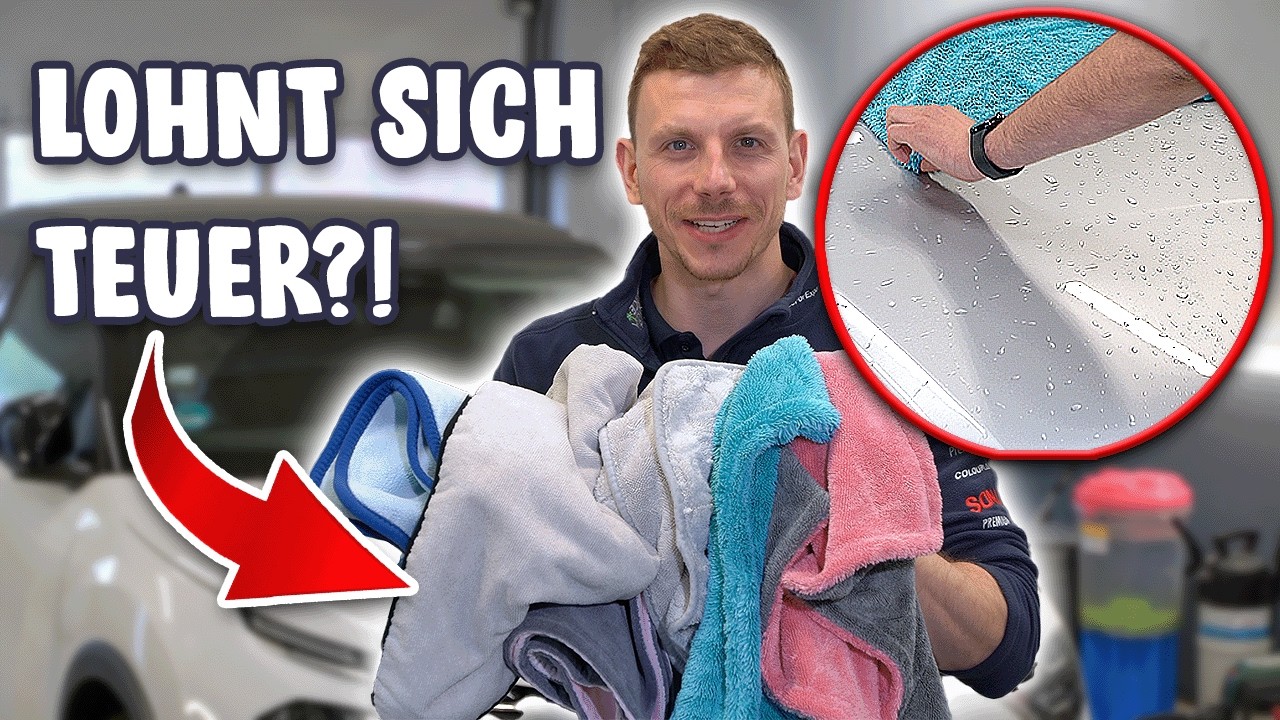 So trocknest du dein Auto perfekt! | Alle Trockentücher im Vergleich