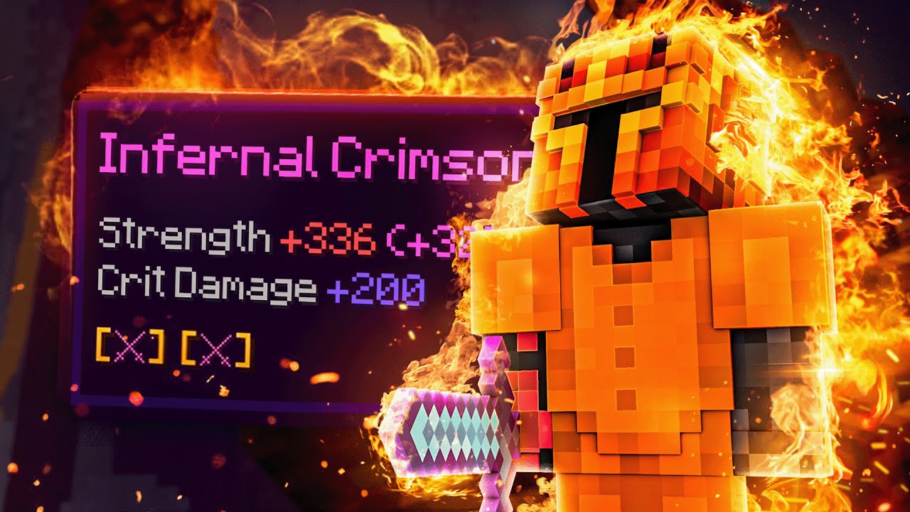 I Bought INFERNAL Crimson... (Hypixel Skyblock)